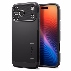 Spigen Tough Armor "T" Magnētiskais viedtālruņa apvalks iPhone 17 Pro Max - melns