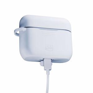 3mk Silicone AirPods Case for AirPods Pro 3 - White