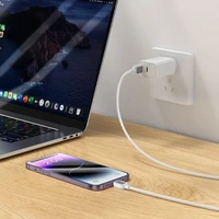 Kabelis USB A uz Lightning Hoco 2,4A 1 m X108 balts