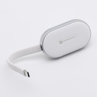 Portatīvais lādētājs Apple Watch Forcell F-Energy Mini Power Watch 1A 2,5W 1200 mAh balta