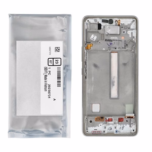 ServicePack LCD displejs SAMSUNG A53 5G A536B GH82-28024B Balta