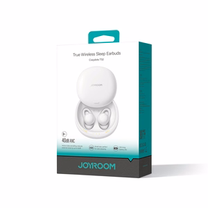 TWS Joyroom JR-TS2 Cozydots Series bezvadu austiņas ar aktīvo trokšņu slāpēšanu, Bluetooth 5.3 - baltas