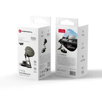 FORCELL F-GRIP IronSecure magnētiskais auto turētājs vējstiklam / paneļim melns