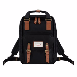 Himawari 188L melns and brūns 14'' laptop backpack
