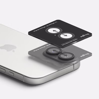 Ringke Kameras rāmja aizsargs 2-gabalu iPhone 16 / 16 Plus - melns