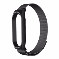 METAL siksniņa XIAOMI Mi Band 5 / 6 melna (01)