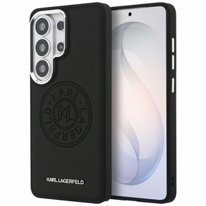 Karl Lagerfeld maciņš Perforated KL MagSafe Samsung Galaxy S26 Ultra melns
