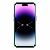 Nillkin CamShield S viedtālruņa apvalks iPhone 14 Pro Max bruņu vāciņš kameras aizsargs zaļš