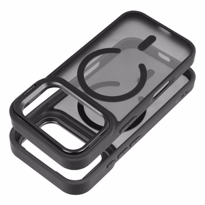 Case for iPhone 17 Pro / 18 Pro Forcell F-Protect Shadow Stand Premium compatible with MagSafe black