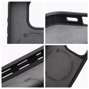 FORCELL F-PROTECT Mirage, militārā standarta pārbaudīts magnētiskais viedtālruņa apvalks IPHONE 16 PLUS, sudraba migla