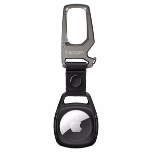 Spigen Rugged Armor maciņš priekš Apple AirTag - matēts melns