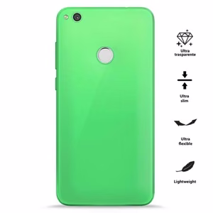 PURO 0.3 Nude vāciņš ierīcei Huawei P8 Lite (2017) / Honor 8 Lite, fluorescējoši zaļš