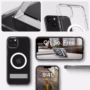 Spigen Ultra Hybrid S Magnētiskais, kristāldzidrs - iPhone 15 Plus