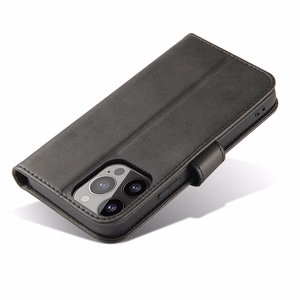Magnet Case atlokāms maka tipa vāciņš ar statīvu Honor Magic5, melns