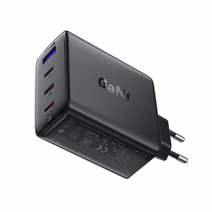 Acefast A94 tīkla lādētājs GaN2 USB-A / 3x USB-C PD 100W - melns