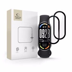 Tech-Protect Glass Flex+ komplekts hibrīd stikls Xiaomi Smart Band 10 / 10 NFC - melns