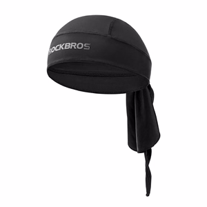 Rockbros LKPJ00 pirātu stila sporta cepure – melna