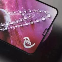 Aizsargstikls 9D Samsung Galaxy A22 4G / A31 / A32 4G / A33 5G / M32 4G / Vivo V21 / V21 5G / V21 / V21 4G ar melnu rāmi