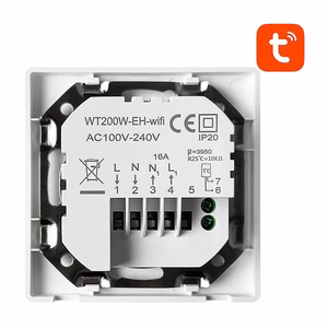 Avatto WT200-BH-3A-W boilera 3A WiFi viedais termostats TUYA