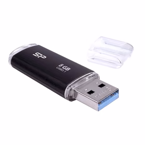 Silicon Power 8GB Blaze B02 USB flash drive USB Type-A 3.2 Gen 1 black