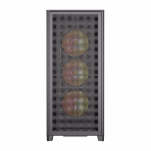 DarkFlash AIRNOVA computer maciņš (melns) + 3 fans