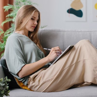 Wozinsky Stylus universāls aktīvais irbulis (Android un iOS) - balts