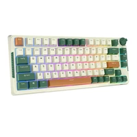 Royal Kludge RKH81 RGB bezvadu mehāniskā tastatūra, Sky cyan slēdzis (zaļa) (QWERTY)