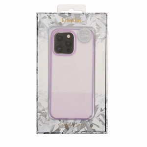 Kingxbar Plain Series viedtālruņa apvalks iPhone 13 Pro silikona apvalks violets
