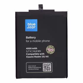 Baterija Xiaomi Redmi 3 / 3S / 3X / 4X (BM47) 4000 mAh Blue Star