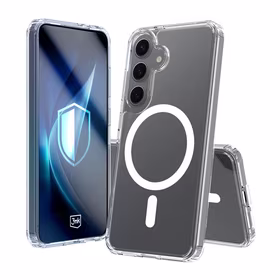 3mk Aizsargājošais MagCase viedtālruņa apvalks Samsung Galaxy A17 5G - caurspīdīgs