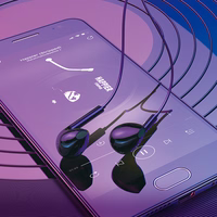 Borofone austiņas BM100 Fuente ar mikrofonu Type C (DAC) melnas