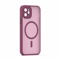 Mag Matt maciņš iPhone 12 6,1" bordo