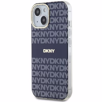 DKNY IML Mono un svītras Magnētiskais viedtālruņa apvalks iPhone 15 / 14 / 13 - zila