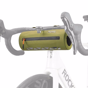 Rockbros AS-145 ROAD TO SKY ūdensizturīga 2 l velosipēda stūres soma – zaļa