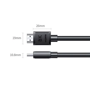 Ugreen HD175 8K HDMI kabelis 5m - melns