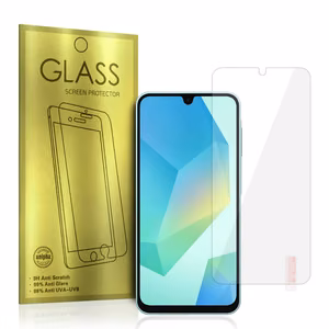 Glass Gold rūdīta stikla ekrāna aizsargs Samsung GALAXY A16 4G/5G/A17 5G/A26 5G/M16 5G/M36 5G