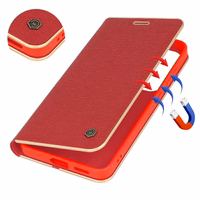 Wonder Frame viedtālruņa apvalks Xiaomi Redmi Note 14 5G sarkans