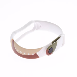 Siksniņa Moro josla Xiaomi Mi Band 3 / 4 silikona siksniņa pulksteņa aproce raksts 4