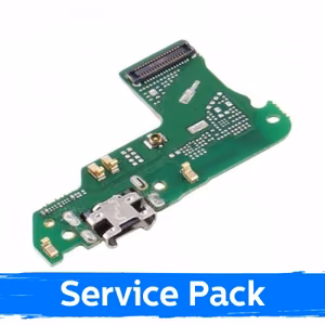 Разъём зарядки для Huawei Y6 2018 с шлейфом Plata (Service Pack)