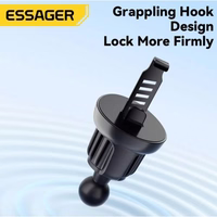 Automašīnas turētājs Essager "Spiral" melns (magnētisks / gaisa reste)