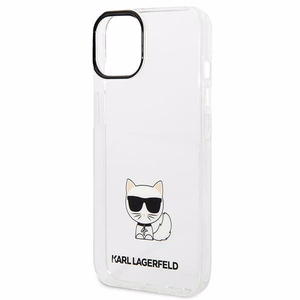 Viedtālruņa apvalks Karl Lagerfeld KLHCP14MCTTR iPhone 14 Plus 6.7\" skaidrs / skaidrs Choupette Body