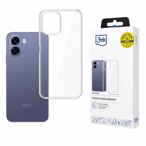 3mk Armor Case Oppo A6 4G / A6K 4G maciņš - caurspīdīgs