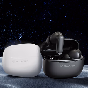 Blavec Bluetooth TWS наушники BW-08 Speak AI с живым переводом (BW08SA-B) чёрные