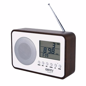 Camry CR 1153 – pārnēsājams digitālais radio, melns/balts