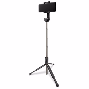 selfiju nūja Spigen S540W Bluetooth ar trijkāji - melns