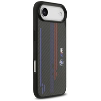 Viedtālruņa apvalks BMW M Kevlar Lines & Logo MagSafe Case for iPhone Air - melns
