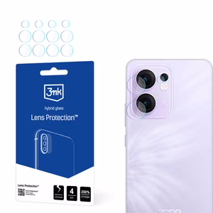 Hibrīda stikls kameras objektīvam 3mk objektīva aizsardzība Oppo Reno 13F 4G