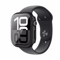 AmazingThing Radix stikla apvalks Apple Watch 42 mm - melns