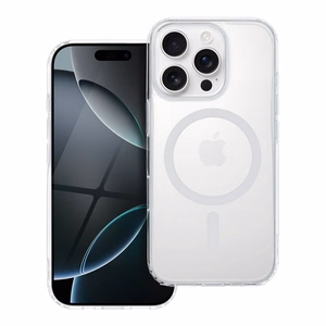 Viedtālruņa apvalks Drop Glue krāsains gredzenveida Mag Cover, ar MagSafe IPHONE 17, balts