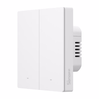 SONOFF M5-2C-86W WiFi Matter viedais sienas slēdzis (2 kanāli)